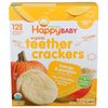 HAPPY BABY Organic Mango & Pumpkin Teether Crackers 12 Count, 1.7 OZ