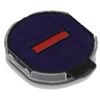 Trodat 5415 Self-inking Stamp Replacement Pad 6/15/2, Blue/Red Ink