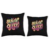 Vibrant Reality Quest Statement for Beginners Throw Pillow