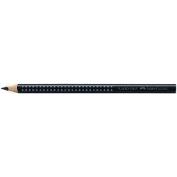 Faber-Castell Farbstift Jumbo GRIP, Farbe: schwarz