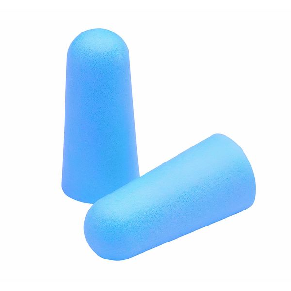 Gateway Safety 92202 GloPlugz Polyurethane Uncorded Disposable Earplug, Blue (Box of 200)