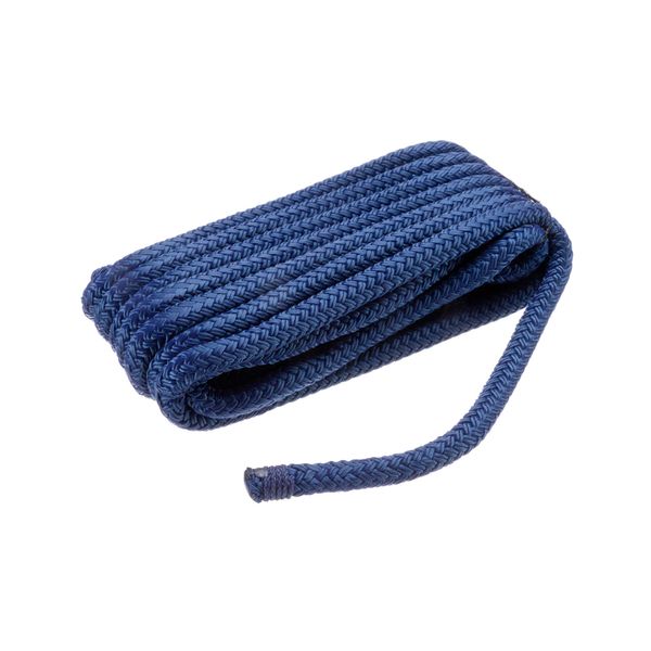 SEACHOICE Double-Braid Nylon Dock Line 3/8" x 15' 39831 Navy