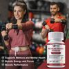 Extra Strength Korean Panax Ginseng 1600mg, Energy + Memory & Mental Performance