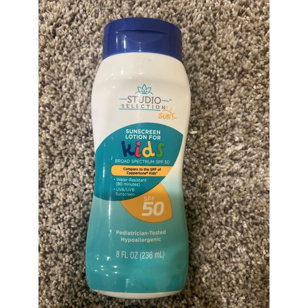 Studio Selection Sunscreen Lotion for Kids SPF 50 New- Exp. 11/23