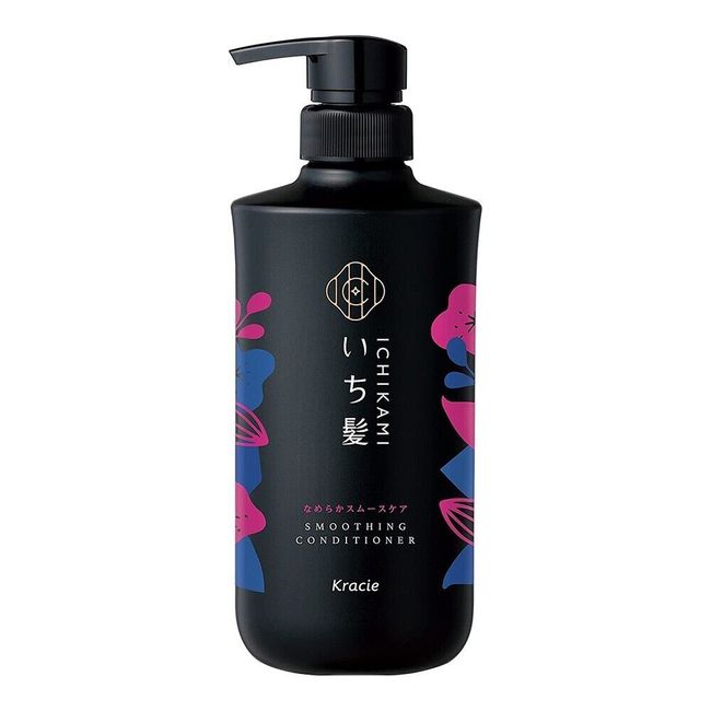 Kracie ICHIKAMI Nameraka Smooth & Sleek Hair Care Conditioner - 480ml Ver. 2023