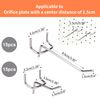 Sewokon 30pcs pegboard Hooks,Display Hooks,peg Board Hook,slatwall Hooks