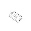 Alnicov Guitar String Action Gauge Ruler String Pitch Ruler Card Luthier Tool for String Instruments