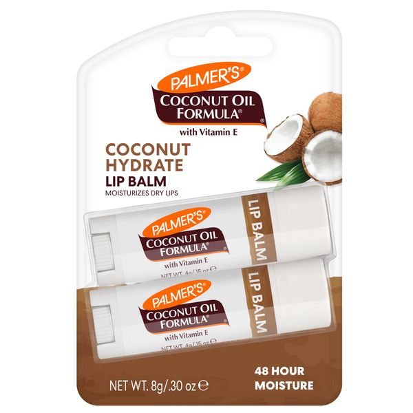 Palmers Coconut Oil Lip Balm SPF 15 Duo For Unisex 2 x 0.3 oz Lip Balm