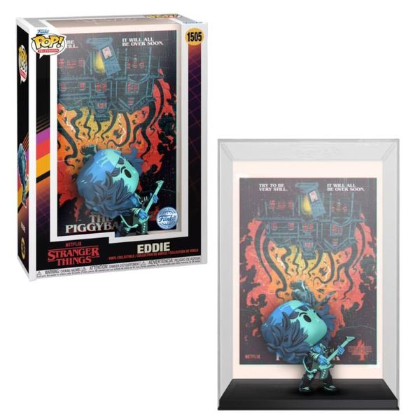 Pop! Comic Covers: Stranger Things - Eddie Chapter 9 The Piggyback (Netflix Exclusive)