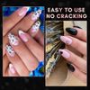 Makartt Short Nail Tips, 500pcs Full Cover False Nails, Clear Press on Nails, Acrylic Nail Tips, Fake Nails, False Nails Short Clear Tips 10 Sizes