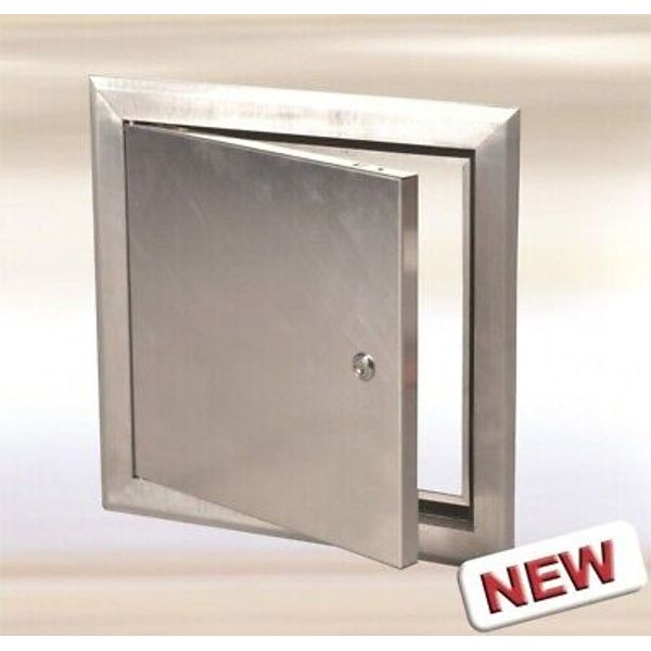 24" x 24" System AluLight Exterior & Interior Access Door with Key Lock