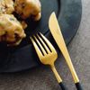 Cutipol GOA Brown Silver Long Drink Spoon G026B
