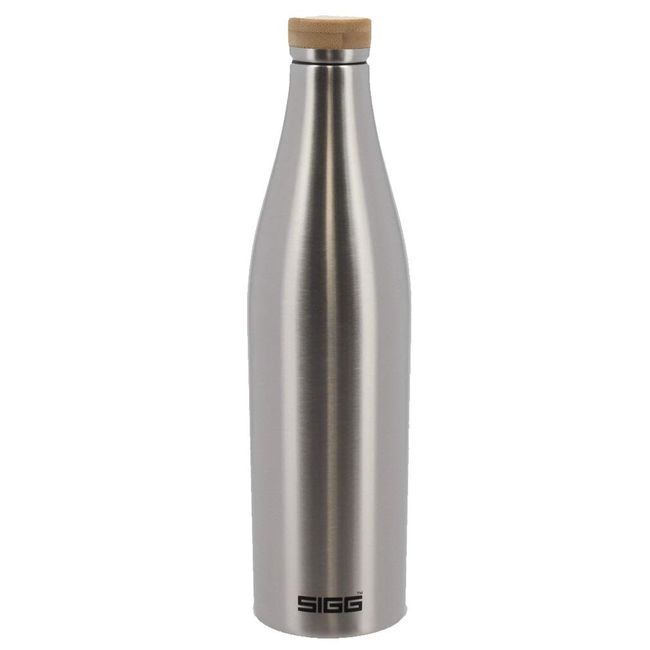 SIGG 50323 Outdoor Water Bottle, Stainless Steel Bottle, Meridian 0.5L Brushed