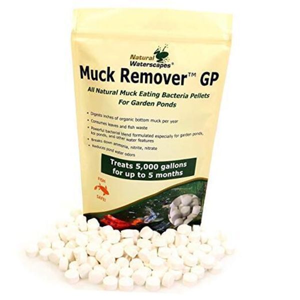 Muck Remover GP - 150 Pellets | Koi Pond Sludge Remover | Safe for Fish |