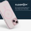 Tech21 EvoCrystal for iPhone 16e / 15 - Compatible with MagSafe - Impact Protection Case - Pink