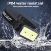 2 Pack Rechargeable Bright LED Headlamps Adjustable Headband Outdoor Head Light