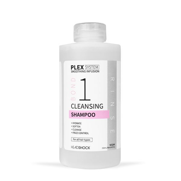 Headshock Plex System Smoothing Infusion | No1 Cleansing Shampoo | 250ml