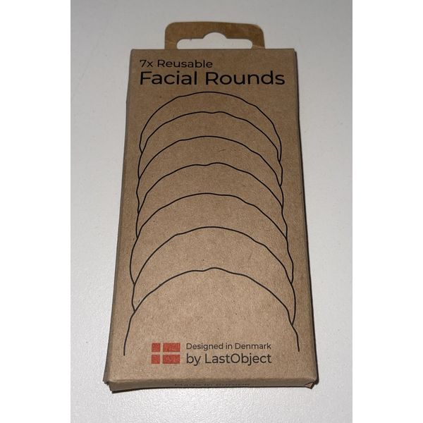 LastRound Original Refill - 7 Reusable Cotton Rounds - Eco Friendly, Renawable