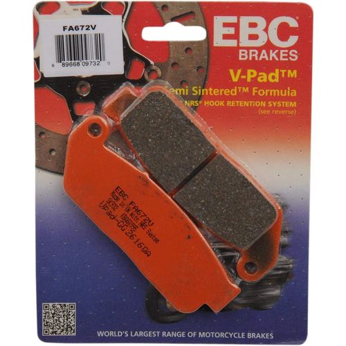 EBC Brakes FA649HH Double-H Series Sintered Disc Brake Pad