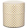 Yamako 80093 Po Kan Gorgeous Checkered Small Tea Tin