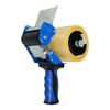 Heavy Duty Tape Dispenser for 3" Tape, Retractable Blade, Ext Sharp Teeth 1 Each