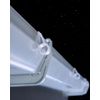 WeRChristmas Rope Light Gutter Hooks, White, Pack of 24, 4 cm