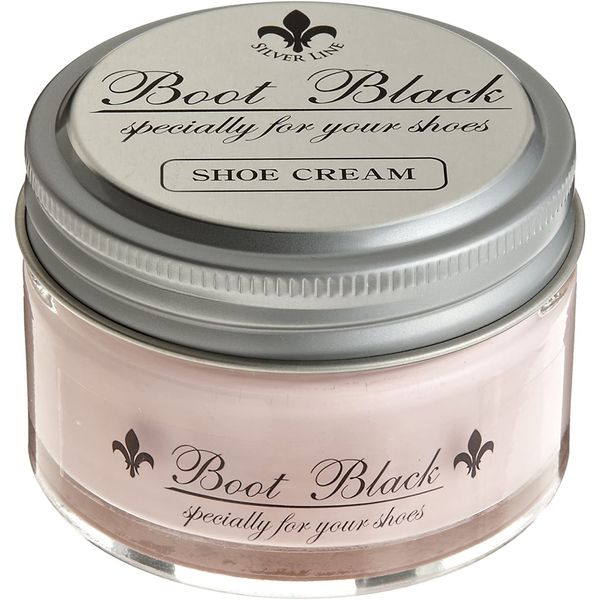 Columbus Cream Boot Black Silver Line Shoe Cream - pink -