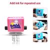 OneNine Maths Roller Stamp, 4 Pcs Roller Digital Teaching Stamp Reusable Computational Math Educational Toy Stamp, Math Practice Questions Within 100
