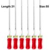 Sky Choice K-Files - 31 mm Length, Size 55 Red with Rubber Stopper 6/Pkg