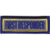 First Responder Reflective Patch Set EMT EMS  3 x 1 Embroidered Shoulder Patches