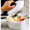 Microwave Pressure Cooker Easy Cook Micro Kitchen Compact Rice Vegetable
