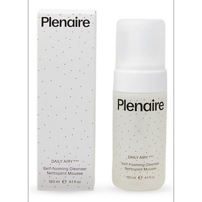 PLENAIRE Daily Airy Self Foaming Cleanser 4.1 oz New In Box