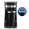 Elite Gourmet Single Serve Coffee Maker with Travel Mug Compact Design