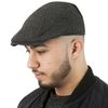 TOSKATOK Tweed Flat Caps-GREYHERR-SM