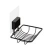 BESTLOCK Magic Bath Black Seifenhalter - Selbstklebend, Wasserdicht, Wiederverwendbar - Compactor