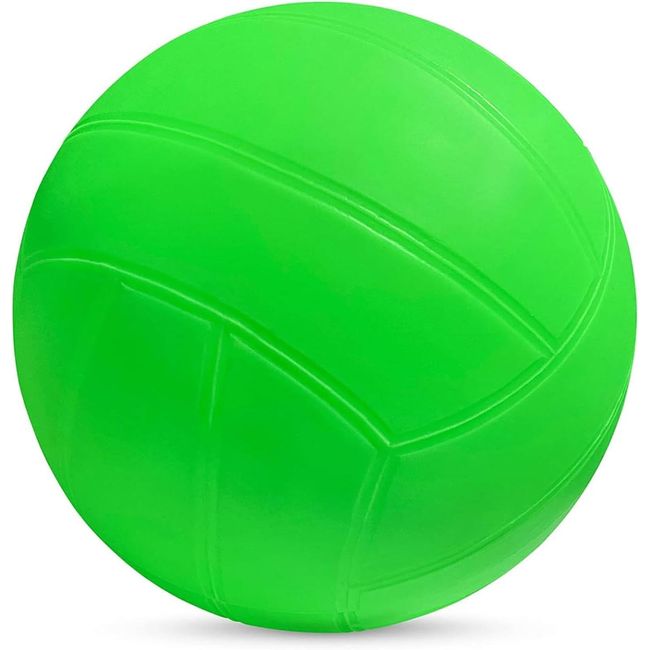 Neon Green Swimming Pool and Beach Volleyball | Pool Volleyball Ball with Oversized Circumference ideal for Outdoor and Indoor Use | Lightweight and Soft PVC, Perfect for Kids, Beginners and Pros