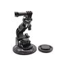 Quad Lock MAG compatible Windscreen Mount with action camera attachments, strong 9cm suction cup, by DesignUniverse Ltd