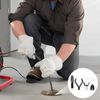 Drain Snake Drill Attachment, Drain Snake Attachment Replacement Cutters with Wrench for Pipe Cleaner Machine (A)