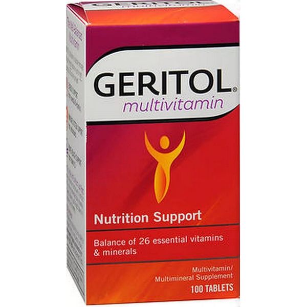 Geritol Vitamins Multivitamin & Mineral Supplement, 100 ct Tablets__