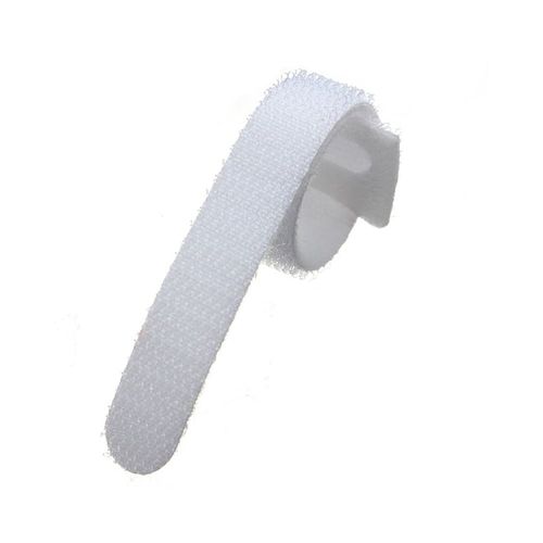 VELCRO® Brand Cable Ties One Wrap Double Sided Straps 20mmx200mm White 10 Pieces