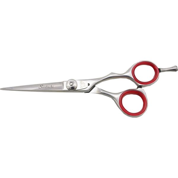 Suntachi 30122 Offset Hair Cutting Scissors Silver