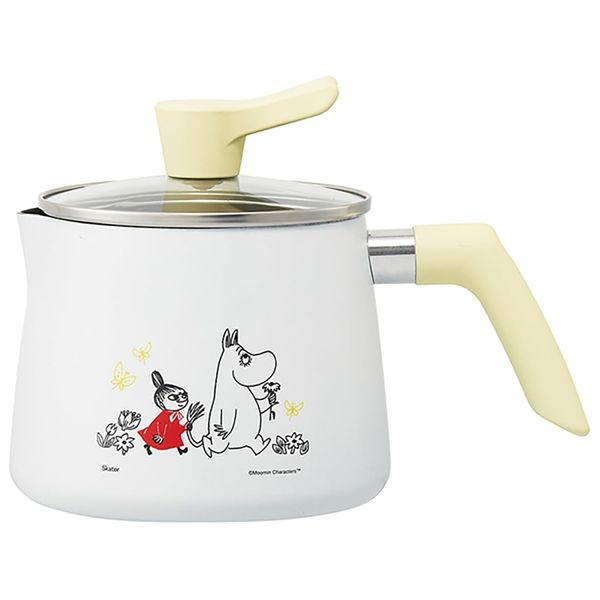 Skater ANMP2-A Multi Pot, 4.3 gal (1.9 L) For Gas Fire, 7 in 1 Unit, All-Purpose Pot, Rice Cooker, Milk Pan, Fryer, Single Handled Pot, Moomin