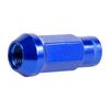 Lug Nuts Radmuttern Stahl M12x1,5 | Blau