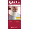 OTC Cervical Collar, Soft Contour Foam, Neck Support Brace, White Wide 3.5" Depth, Universal