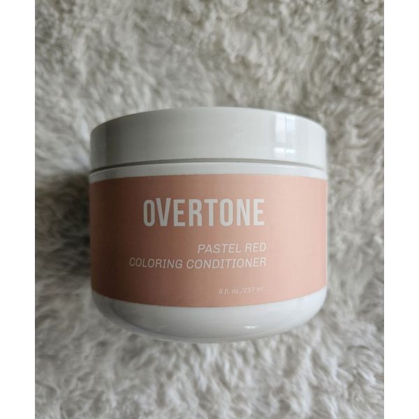 Overtone Pastel Red Coloring Conditioner 8oz