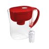 Brita Small 6 Cup Red Denali Water Filter Pitcher with 1 Brita Standard Filter