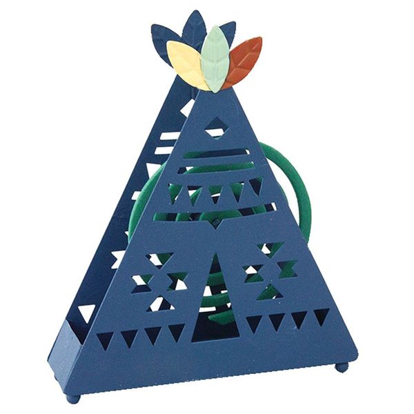 SPICE OF LIFE SFVH1604 Iron Mosquito Repellent FESTA HOME Teepee Blue Insect Repellent Mosquito Trap Incense Holder