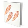 Feathers Stencil, 4.5 x 4.5 inch - Mix Media Layering Feather