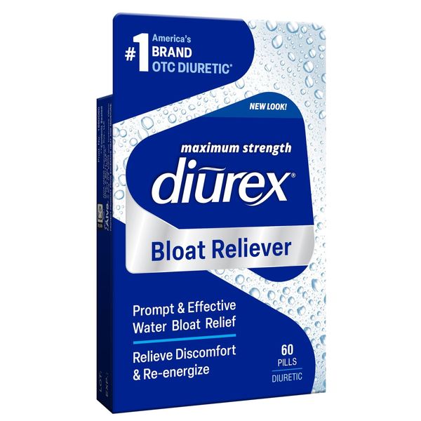 Ultimate Re-Energizing Diuretic Water Pills for Bloating Relief 60 Count