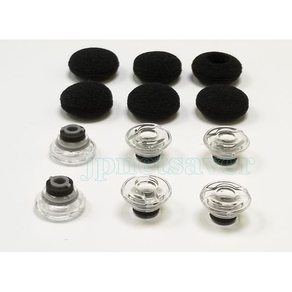 6 Medium Ear Gels Tips Kit for Plantronics Voyager LEGEND Replacement with FOAMS